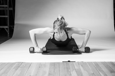 Modified Push Up [Dumbbells] - Photo 4