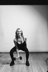 Squat/Curl Combo with Knee Lift - Photo 6